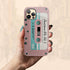 Personalized Retro Audio Cassette Mixtape iPhone Case